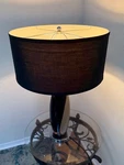 Ore International 29" Tall Ceramic Table Lamp. Fixed Price $40.00.