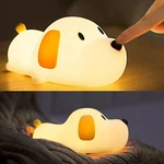 Kids Night Light,cute Soft Silicone Dog Lamp Dimmable Nursery Portable Puppy .... Fixed Price $38.96.