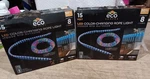 (2) Ecoscapes Led Color-changing 15' Rope Lights. Fixed Price $37.99.