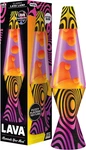 Lava Lamp - Groovy Gradient 14.5'', Yellow Wax And Purple Liquid. Fixed Price $60.00.
