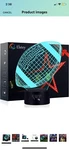 Brand New Football 3D Lamp Optical Illusion Night Light, Elstey 7 Color Changing. Fixed Price $12.00.