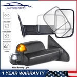 Tow Mirrors W/ Running Light Power Heated For 2002-08 Ram 1500 03-09 2500. Fixed Price $122.89.