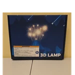 3D Led Night Light Lamp, Touch + Remote, Color Changing, Usb 5V, Black Base. Fixed Price $22.49.