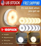 Led Motion Sensor Light Usb Rechargeable Pir Wall Cabinet Stair Night Lamp. Fixed Price $221.56.