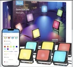 Govee Rgbic Led Smart Wifi Flood Lights 6 Pack Color Changing, App Control, New. Fixed Price $92.98.