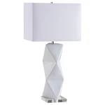 Coaster Home Furnishings Camie Ceramic & Fabric 32-INCH Geometric Table.... Fixed Price $217.91.
