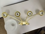 Nuvo Lighting Empire-four VANITY-28.75 Inches Wide By 6.125 High. Fixed Price $95.00.