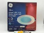 Cync Reveal Wafer Smart Led Downlight,direct Wire,full COLOR,9.5 WATT,4 In. - 93. Fixed Price $57.95.