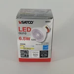 Satco (6BULBS) S9383 Led MR16 3000K 40' Beam Spread GU10 Base 6.5 Watt. Fixed Price $33.50.