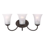 Maxim Lighting Logan Bath Vanity, Oil Rubbed Bronze - 10053FTOI. Fixed Price $71.40.