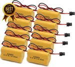 10 Pack 3.6V 900MAH Emergency Exit Light Battery Replacement Compatible With Lit. Fixed Price $66.57.
