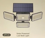 Package Of 2 Zhongshan Mokot Solar Powered Led Wall Mount Light Sensor. Fixed Price $45.00.