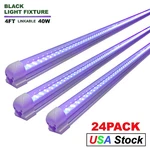 24 Pack 4FT Uv Bar Bulbs, T8 Linkable Fixture 40W. Fixed Price $399.79.