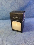Mirage Collection Led Wax Candle Programmable Timer Remote Ready White. Fixed Price $13.99.