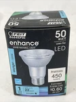 Feit Electric Acre Enhance PAR20 E26 Small Led Bulb Daylight 50 Watt Equivale. Fixed Price $5.00.