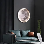 3D Led Moon Wall Light Color-changing Options Dimmable Night Lamp With Remote. Fixed Price $87.99.