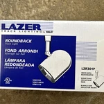 Regent LZR000301P Roundback Cylinder Track Light, White. Fixed Price $24.99.