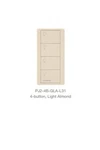 Lutron PJ2-4B-GLA-L31 Pico Light Almond Scene Wireless Control $99.99/EACH. Fixed Price $99.99.