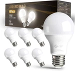 Dalattin Pack A19 Led Light Bulbs, 60 Watt Equivalent Neutral White 4000K, 800. Fixed Price $25.99.