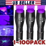 Uv Flashlight Black Super Bright 120000LM Torch Ultra Violet Lamp Led. Fixed Price $205.97.