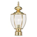 Livex Lighting 2009-02 Outdoor Basics Post Accessories Polished Brass. Fixed Price $177.96.
