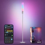 Rgbic Smart Floor Lamp With App Control, Music Sync & 64+ Scenes. Fixed Price $282.99.