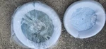 Spare Glass Shades Set For ET2 E20521-10 Curva Flush Mount Ceiling Light. Fixed Price $50.00.