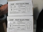 Lot Of 12 Feit Electric 60W Led A19 Bulbs GPOM60GU24CCTCAHDRP New. Fixed Price $44.99.