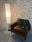 Kenroy-netherlands Scandinavian Oil Rubbed Bronze/crinkle Paper 62 Floor Lamp. Fixed Price $57.95.