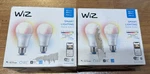 2-PACK Wiz Smart Colors A19 Led 60W 4 Bulbs Total. Fixed Price $39.99.