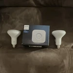 New & Sealed Philips Hue Bridge W/ 2 Used 65W Phillips Color Bulbs.. Fixed Price $69.99.
