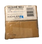 Kichler 12346WH Power Supply Lead White 8FT For Led Cabinet Lighting. Fixed Price $19.95.