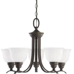 Sea Gull Wheaton 5 Light 24 Inch Chandelier, Heirloom Bronze, 31626-782. Fixed Price $99.98.