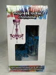 Magnetic Locker Chandelier Blue Inkology Hanging Light School Decor Rare. Fixed Price $72.00.