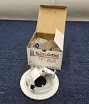 Elco EL1497W: 4" Adjustable Pull Down Trim For MR16 Lamps With GU5.3 PSA37. Fixed Price $25.83.