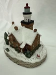Harbour Lights Big Bay Point Lighthouse #700, Christmas 1995. Fixed Price $16.00.