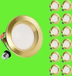 Zyc Gold 4 Retrofit Led, 12 Pack Dimmable Inch,. Fixed Price $69.99.
