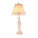 Table Lamp Cream Cast Plaster 22"H Renovator's Supply. Fixed Price $734.99.
