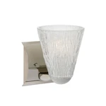 Besa Lighting Wall Sconce, Chrome/crystal 1WZ-NICO5GL-CR. Fixed Price $261.00.