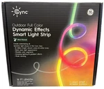 Ge Cync 93130387 Dynamic Effects Outdoor Light Strip 16 Ft Full Color (new). Fixed Price $69.99.
