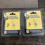 (2) Good Earth Lighting Accent Puck Xenon G4 Lamps Bulbs 10W 12V. Fixed Price $11.99.