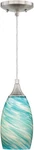 Vaxcel Lighting P0172 Milano 5"W Mini Pendant - Nickel. Fixed Price $89.99.