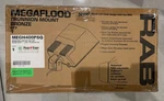 Rab MEGS400QT/PCS Megaflood 400W Hps Hpf Lamp + 120V, Trunnion, Each. Fixed Price $110.00.
