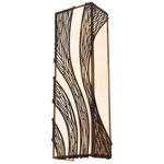 Varaluz 240W03 Flow Light 20" Hand Forged Recycled Steel Wall - Hammered Ore. Fixed Price $499.00.