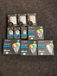 Cync By Ge Direct Connect Led Color Changing Rbg Smart Light Bulbs A19 Kit. Fixed Price $159.00.