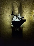 Handmade Elk Night Light. Fixed Price $19.99.
