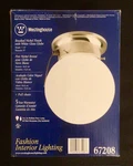 Westinghouse Lighting One-light Flush-mount Interior Ceiling Fixture 67280. Fixed Price $14.99.