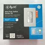 Wire-free Switch Starter Kit 1 Bulb Included By Ge Cync 800 Lumens. Fixed Price $16.99.