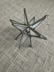 2.5" White Stained Glass Moravian Star Christmas Ornament Bethlehem Pa New. Fixed Price $24.99.