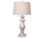 Fangio Lighting 29.5 In. White Resin Table Lamp. Fixed Price $109.99.